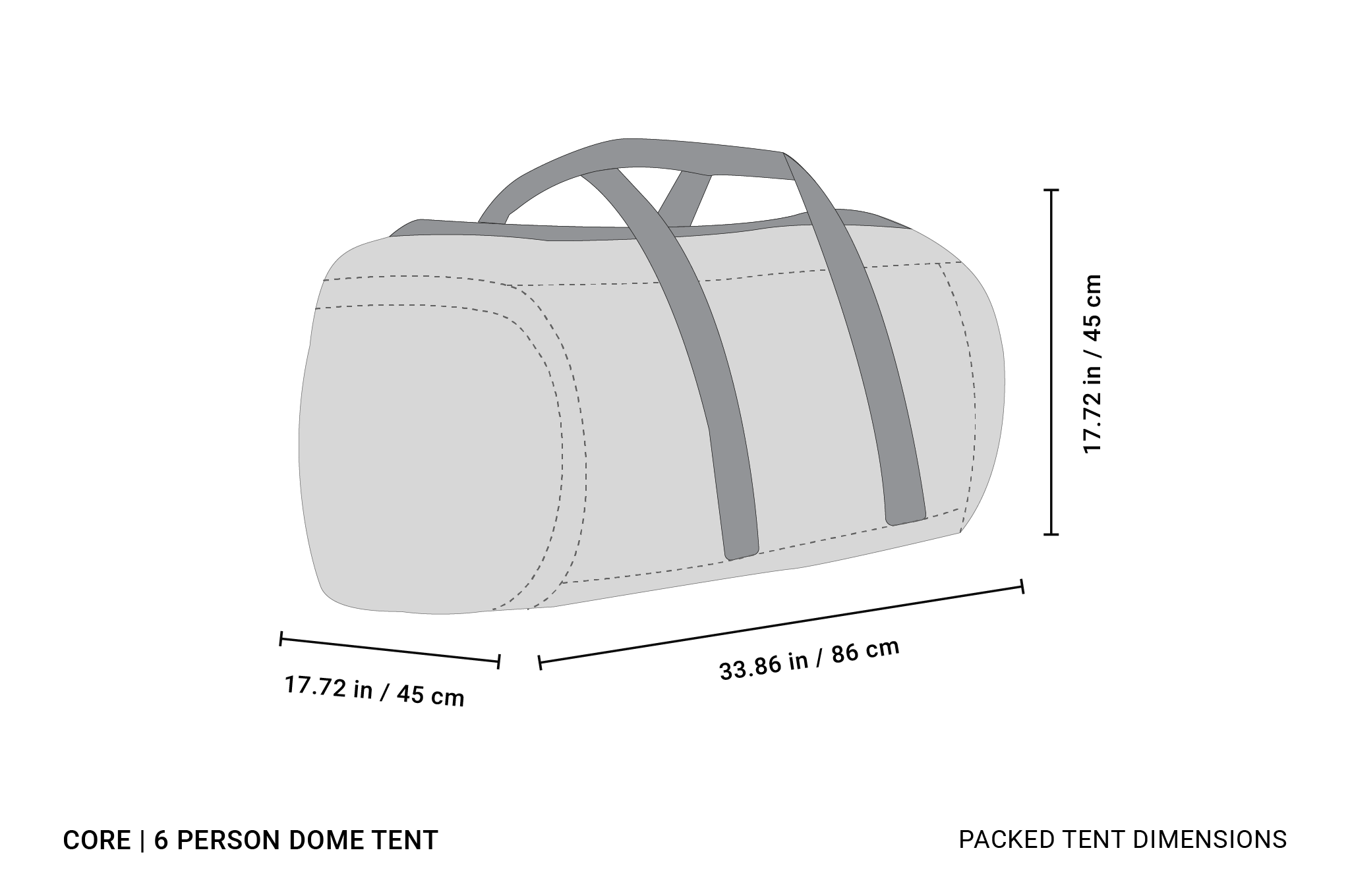 CORE | 6 PERSON DOME TENT